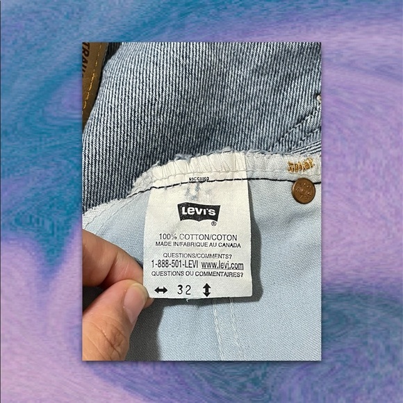 ♥︎ Levi’s Vintage RARE Orange Tab Shorts ♥︎ - Picture 3 of 6